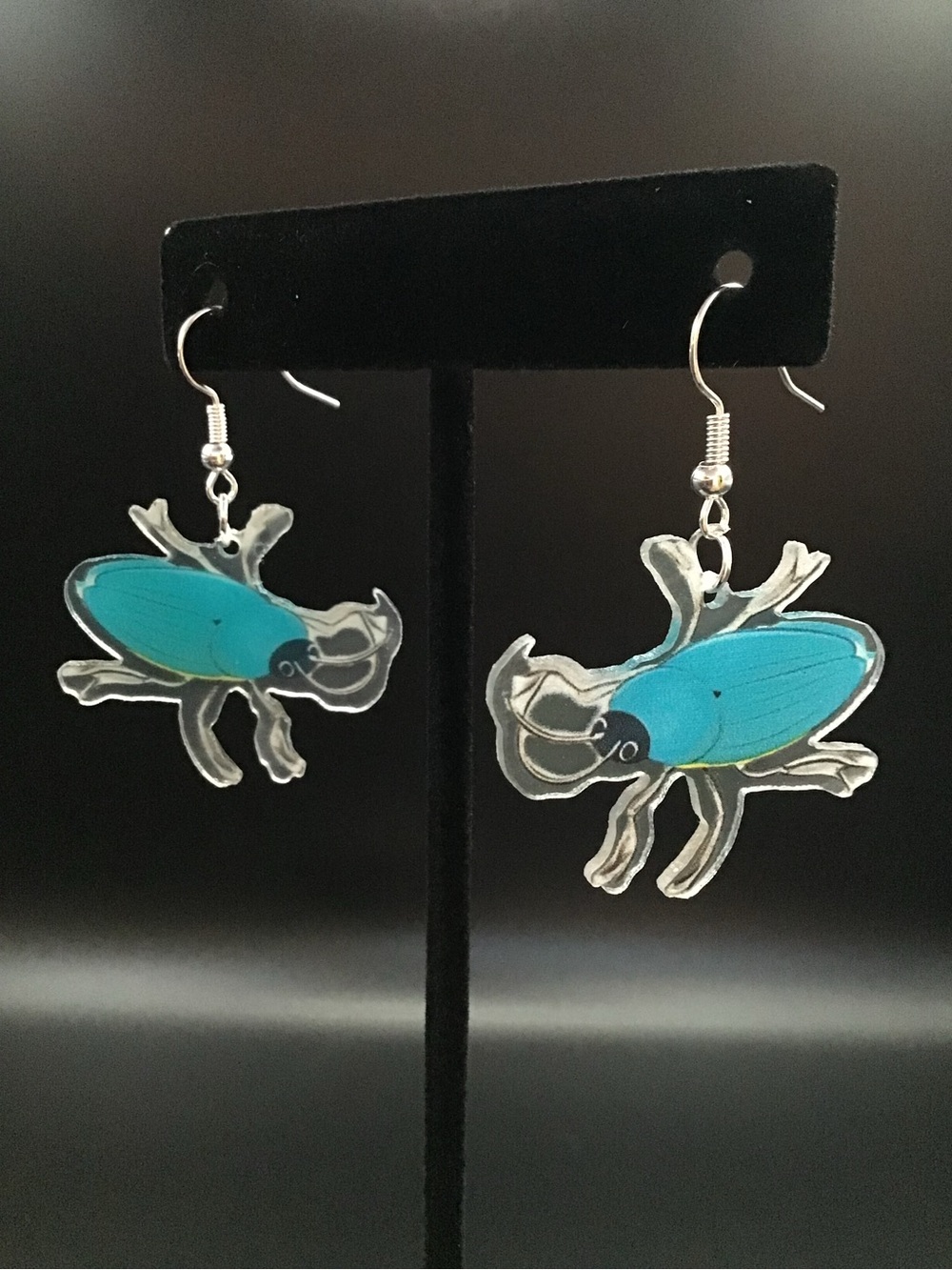 Beetle Earrings